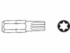 Bit Jonnesway TORX T20x30mm 6bodový 10mm D130T20