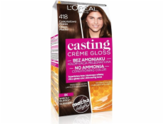 Loreal Casting Creme Gloss Barvící krém č. 418 Chocolate Mocha 1 bal.