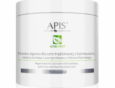 APIS APIS_Acne-Stop Algae Mask maska z řas pro aknózní pleť s bambusem a zeleným čajem 200g