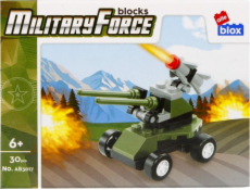 ALLEBLOX Blocks Militaria Military Vehicle 30 elementů Alleblox AB3017