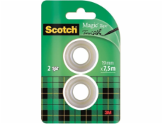 Scotch Magic kancelářská páska 19mm (2ks)