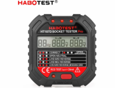 Univerzálny tester zásuviek Habotest HT107D s digitálnym displejom