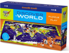 Crocodile Creek Explorer Puzzle - Svět