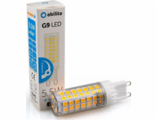 — ABILITE LED ŽÁROVKA, TEPLÁ, G9 5,5W, 230V, 600LM, stmívatelná