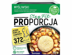 JoyFood Kuře v myslivecké omáčce s bulgurem a zeleninou 300g