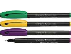 Schneider Sada jemných linerů SCHNEIDER Topliner 967, 0,4 mm, přívěsek, mix barev