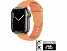 Kapalný řemínek Crong Crong pro Apple Watch 42/44/45 mm oranžový