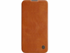 Nillkin Nillkin Qin Leather Pro Case pro Apple iPhone 14 hnědé