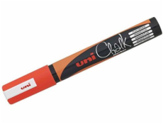 Uni Mitsubishi Pencil Chalk popisovač PWE-5m oranžový (TROD0360)
