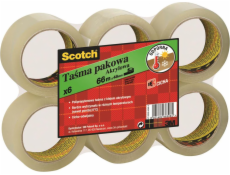 3M SCOTCH balicí páska, akrylová, 50 mm, 66 m, transparentní (8021684006012)