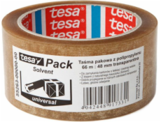 Tesa tesa® SOLVENT balicí páska 66m x 48mm, transparentní (55263-00000-00)