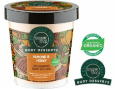 Organic Shop Body Desserts Almond & Heney Milk tělová pěna 450 ml