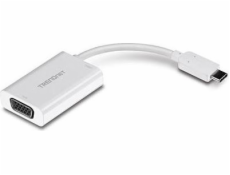 TRENDnet USB-C - VGA USB adaptér bílý (TUC-VGA2)