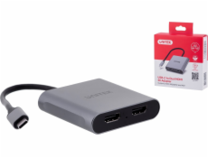 UNITEK ADAPTER USB-C  2x HDMI  4K@60HZ 