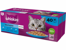 WHISKAS Fish Favourites in jelly - wet 