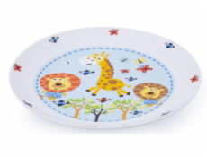 Talíř dětský mělký 21 cm SAFARI porcelán