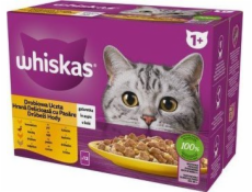 WHISKAS sachet jelly poultry  duck  tur