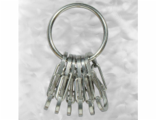 Nite Ize KeyRing+ 6x mikrokarabina z nerezové oceli (KRGS-11-R3)