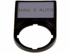 Eaton Popisový štítek MAN-0-AUTO 50 x 30mm černá 22mm obdélníková M22S-ST-GB12 (216501)