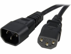 StarTech 1M C14 - C13 napájecí kabel, černý (PXT1001M)