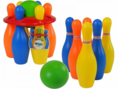 LEANToys Bowling Set 6 ks Barevné 26 cm