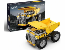 Import leantoys Construction Blocks Dump Truck 372 Elements CADA