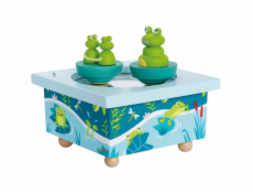 Trousselier Music Box Dancing Frogs