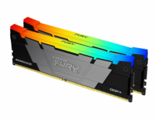 KINGSTON FURY Renegade RGB 32GB DDR4 3600MT/s / CL16 / DIMM / Black / Kit 2x 16GB