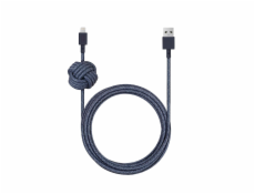 Native Union Night Cable USB-A to Lightning 3m Indigo Blue