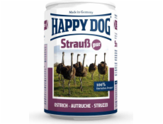 Plechovka pro psy Happy Dog - STRUŚ 400g