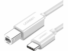 Ugreen USB kabel USB 2.0 CB kabel UGREEN US241 pro tiskárnu 1,5 m (bílý)