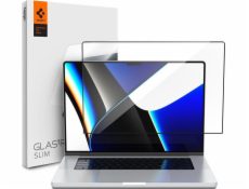 Spigen TEPLENÉ SKLO SPIGEN GLASS FC MACBOOK PRO 14 2021 ČERNÉ