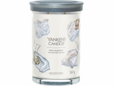 Svíčka ve skleněném válci Yankee Candle, Jemná přikrývka, 567 g