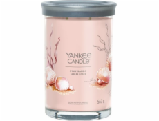 Svíčka ve skleněném válci Yankee Candle, Růžové písky, 567 g