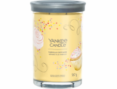 Svíčka ve skleněném válci Yankee Candle, Vanilkový košíček, 567 g