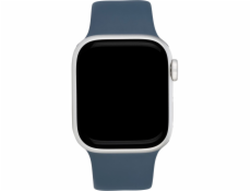 Apple Watch 9 GPS 45mm Silber Alu Blau Sportarmb. M/L