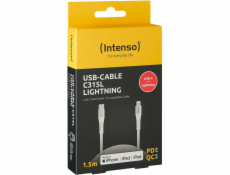 Intenso USB Cable C315L Nylon 1,5m white USB-C / Lightning 60W