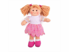 Panenka Bigjigs Toys látková Darcie 28 cm