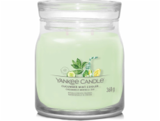 Svíčka ve skleněné dóze Yankee Candle, Okurková limonáda s mátou, 368 g