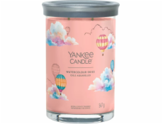 Svíčka ve skleněném válci Yankee Candle, Akvarelová obloha, 567 g