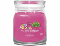 Svíčka ve skleněné dóze Yankee Candle, Umění v parku, 368 g