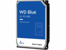 Disk Western Digital Blue 6TB 3,5 , SATA III, 256MB, 5400RPM