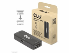 Club3D Adaptér aktivní HDMI 4K60Hz (F/F), černá