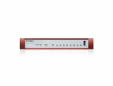 Zyxel USG FLEX100 H Series, 7 Gigabit user-definable ports, 1*1G PoE+, 1*USB with 1 YR Security bundle