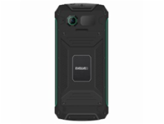 EVOLVEO StrongPhone W4, vodotěsný odolný Dual SIM telefon, černo-zelená