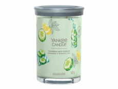 Svíčka ve skleněném válci Yankee Candle, Okurková limonáda s mátou, 567 g