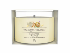 Votivní svíčka Yankee Candle, Vafle s banány a karamelem, 37 g