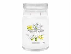 Svíčka ve skleněné dóze Yankee Candle, Půlnoční jasmín, 567 g