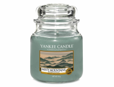 Svíčka ve skleněné dóze Yankee Candle, Mlžné hory, 410 g