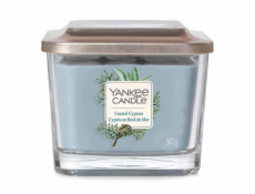 Svíčka ve skleněné váze Yankee Candle, Pobřežní cypřiš, 347 g